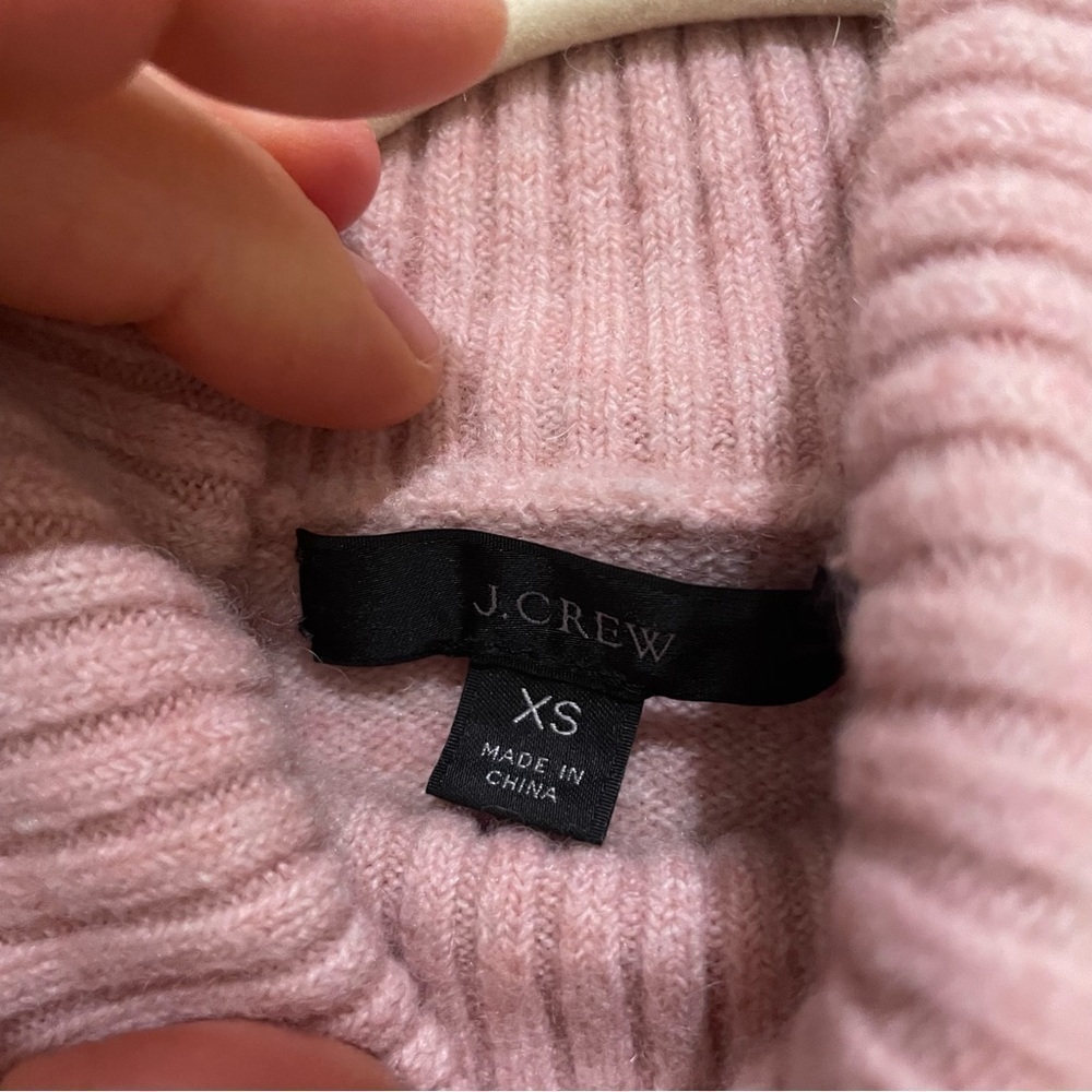Women’s J. Crew striped turtleneck sweater, size XS - Picture 4 of 4